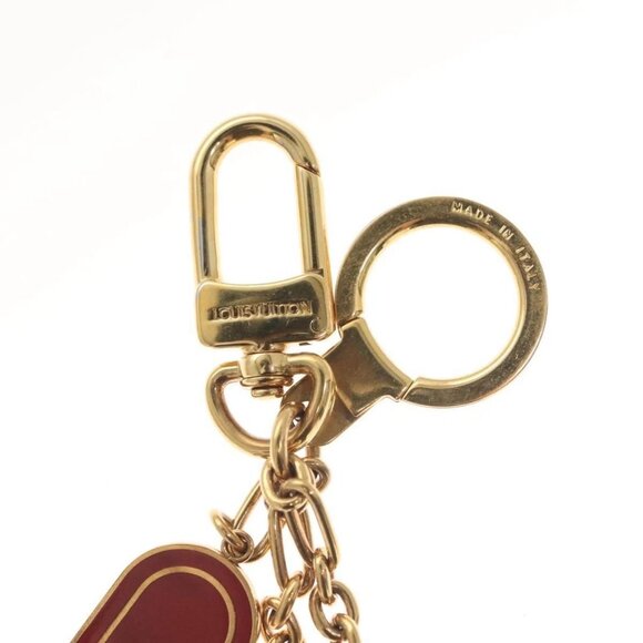 LOUIS VUITTON Porte Cles Kaduna Charm metal Gold - Picture 6 of 11